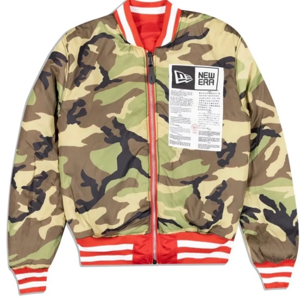 Alpha Industries X Philadelphia Phillies MA-1 Bomber Jacket Red Deadstock NWT